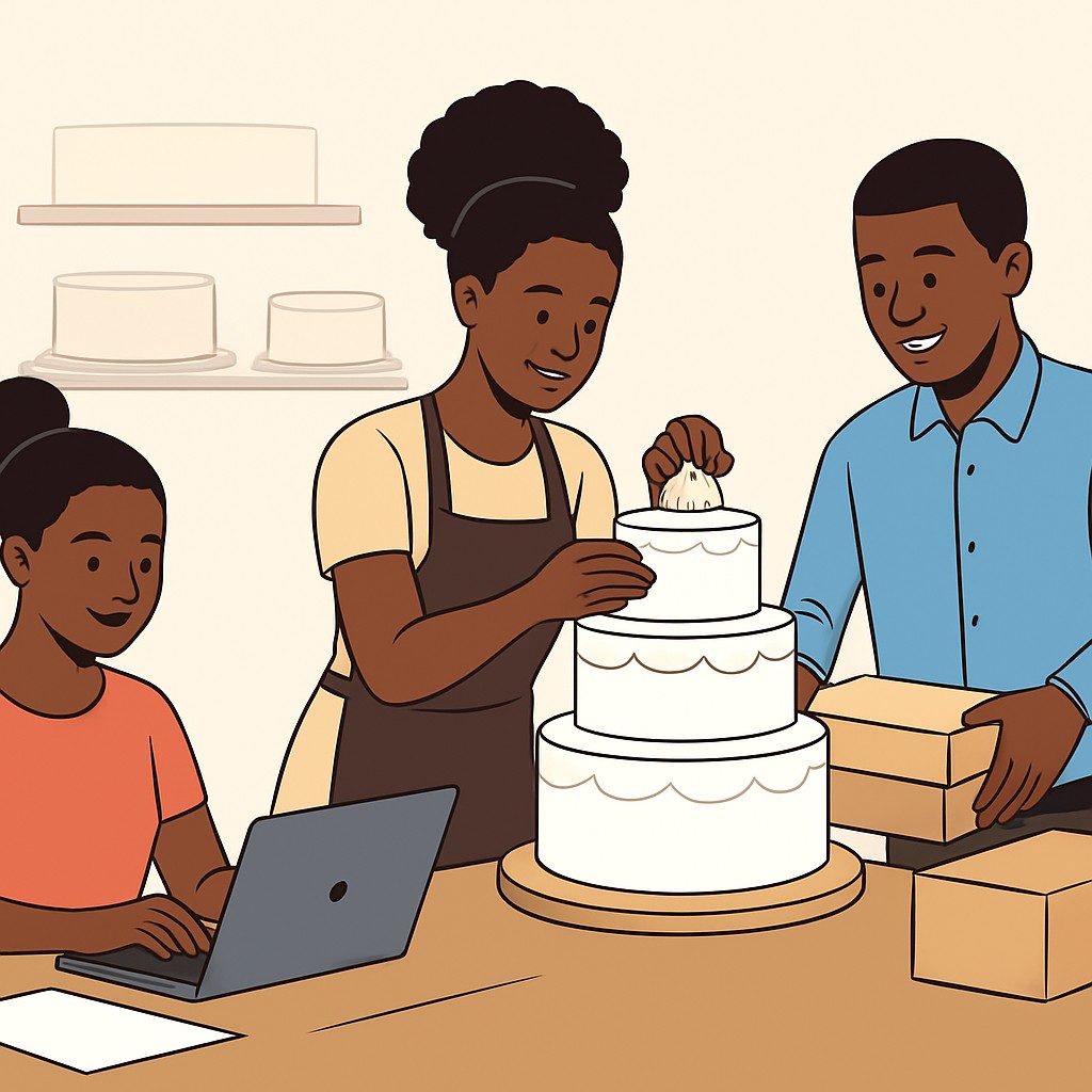 Peaches Cakes N All, Calabar Custom Wedding and Celebration Cakes