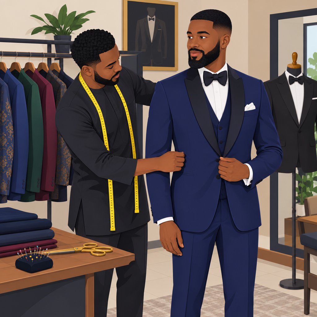 Petson Black Wears: Groom Suits and Wedding Formalwear in Yenagoa