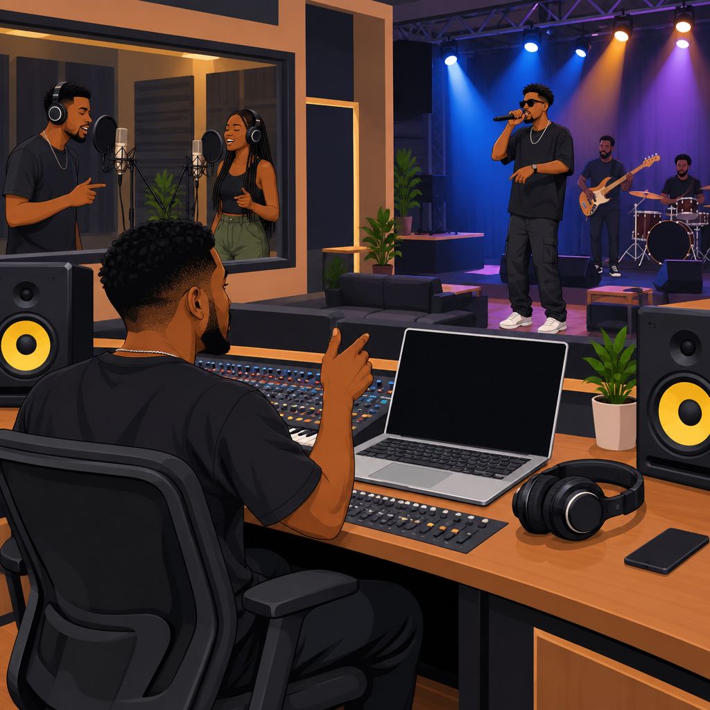 Play More Studio: 24-Hour Music Studio and Live Music Venue in Ibadan