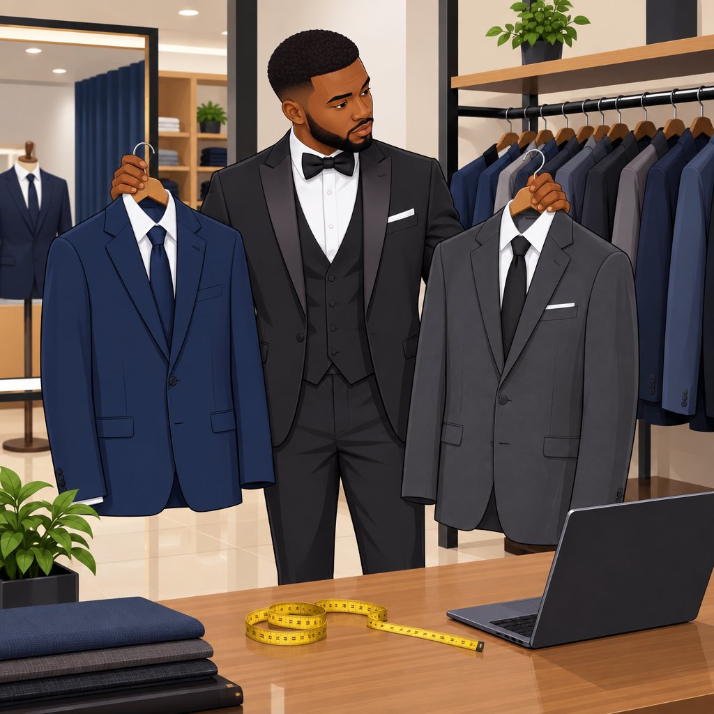 Prestige Dynasty in Biogbolo, Bayelsa: Groom Suits and Formalwear