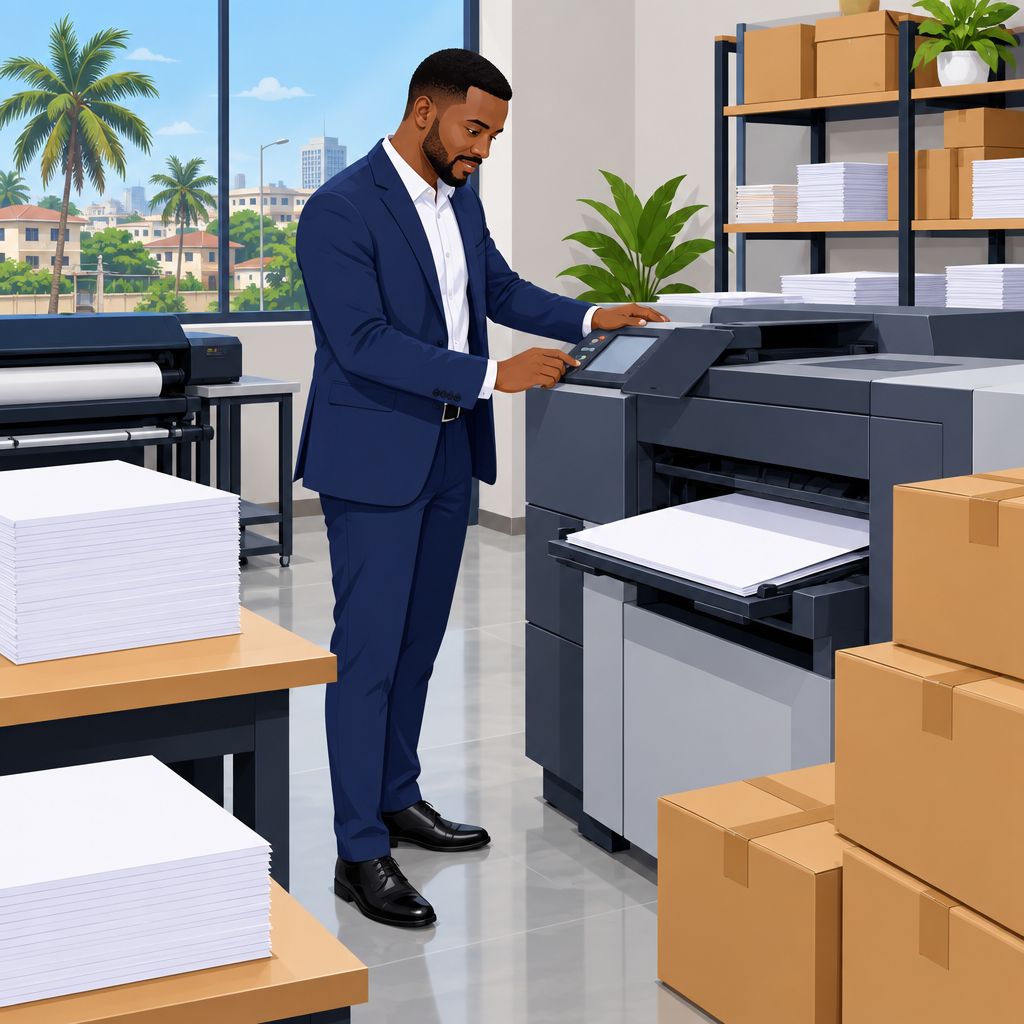 Print Captain Printing and Manufacturing Services in Palmgrove, Lagos