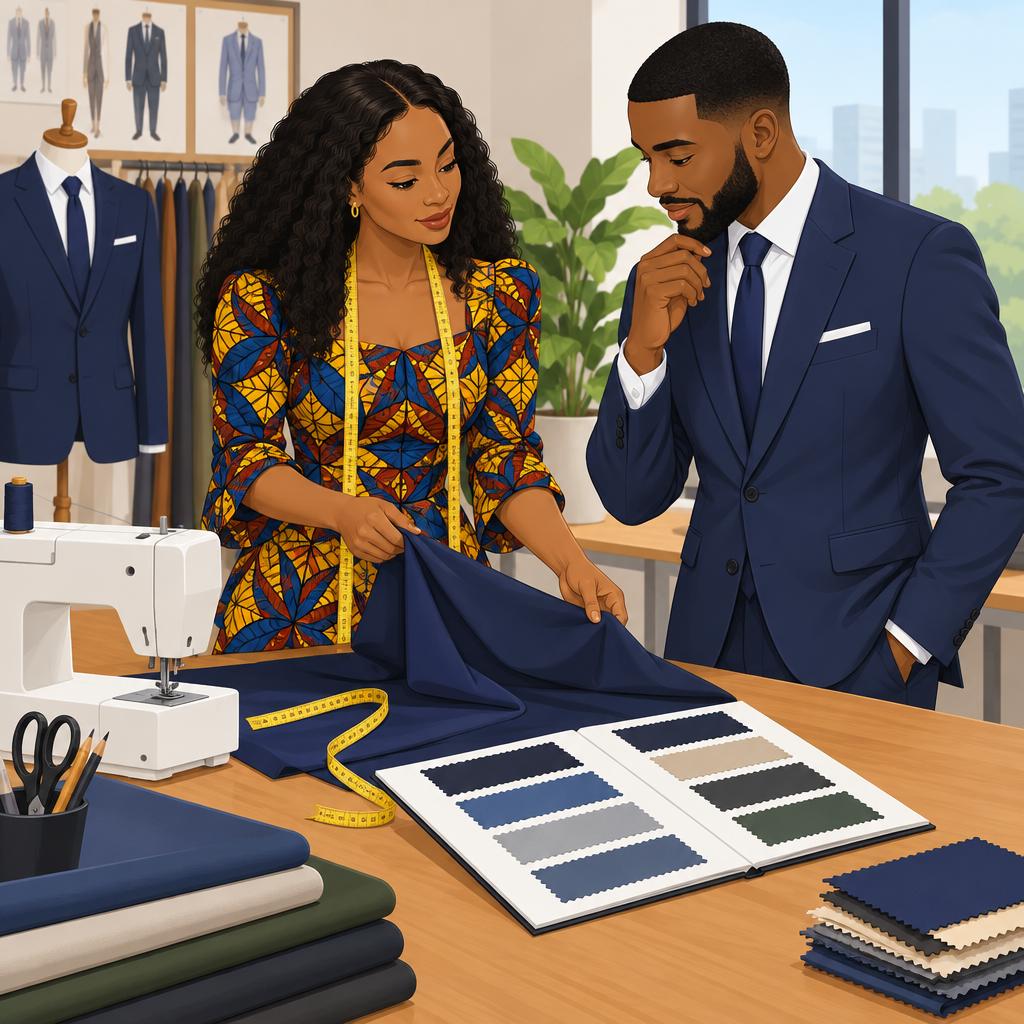 Prisca Ezinne Fashion Stitches Enugu Custom Tailoring and Suits