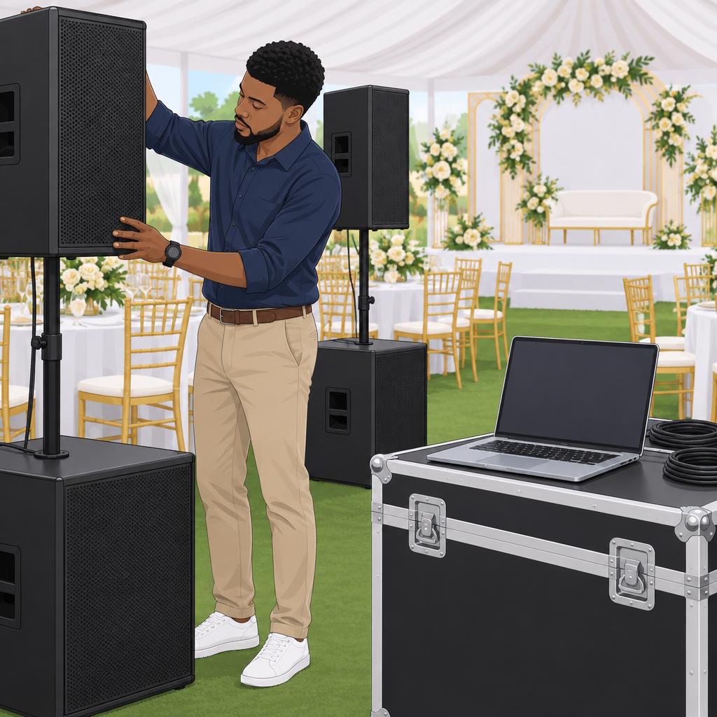 Psalmmy Audio Audiovisual Equipment Rental Services in Agege, Ogun