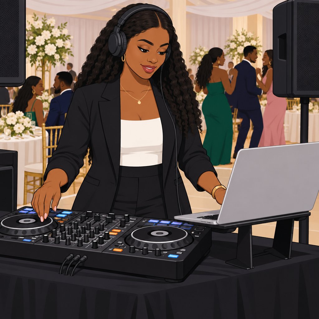 Queen DJ Moet Female Wedding DJ in Airport Road, Warri, Nigeria