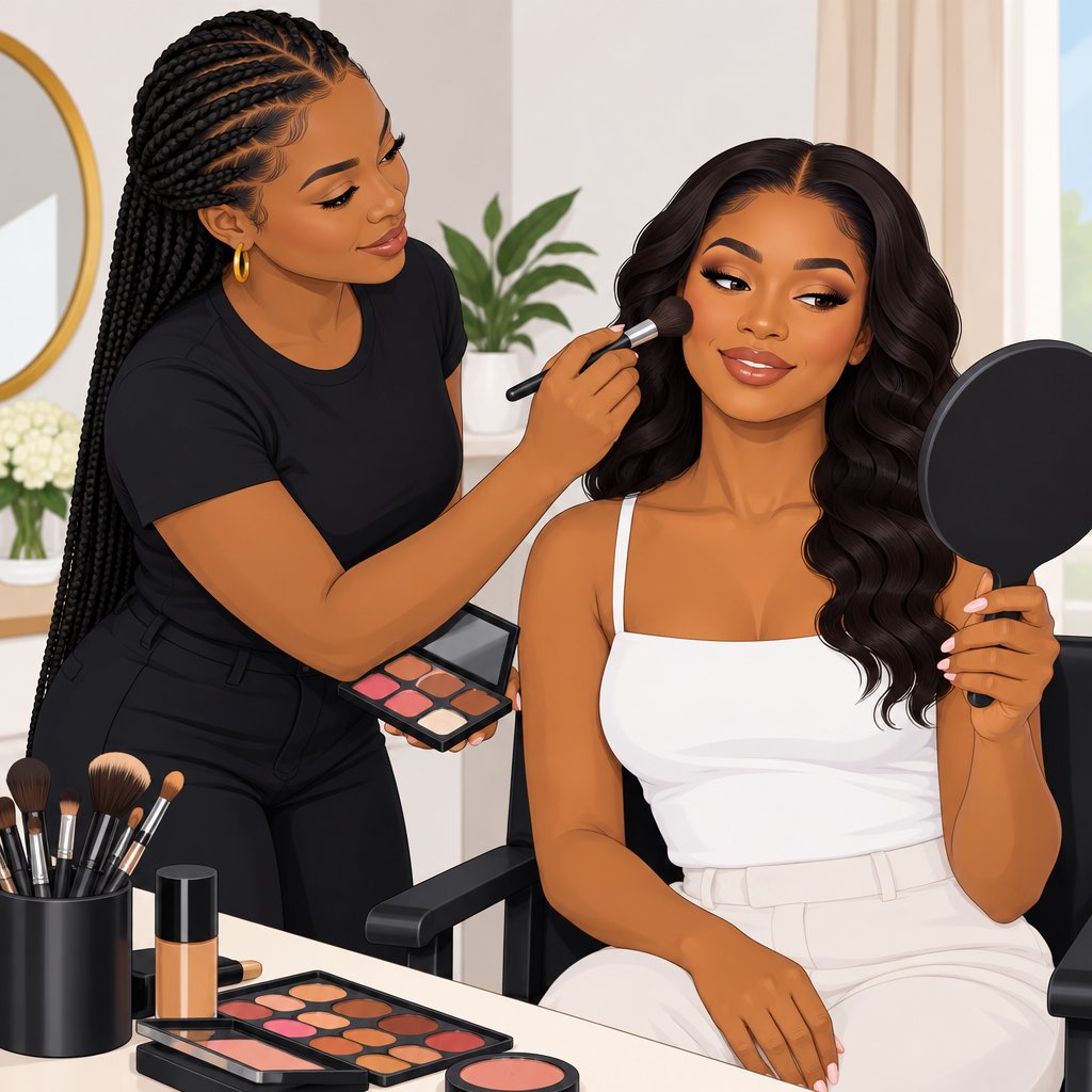 Queeniva Touch Bridal Makeup Artist Services in Aceondo, Ondo