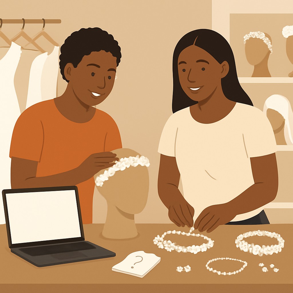 Rahmah Apparel Style, Ikorodu, Lagos — Bridal Headwear and Accessories