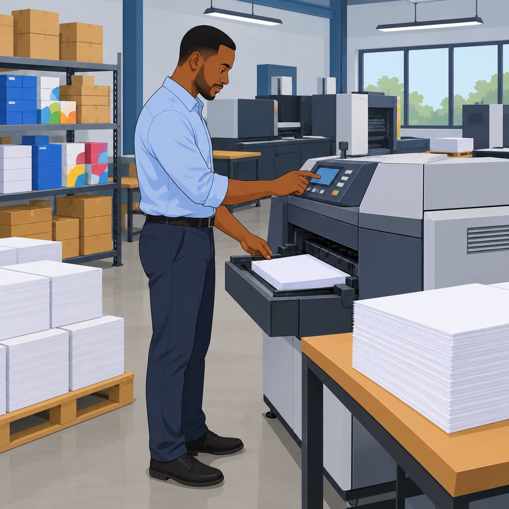 RC Print in Lagos Island: Print Shop and Manufacturing Business