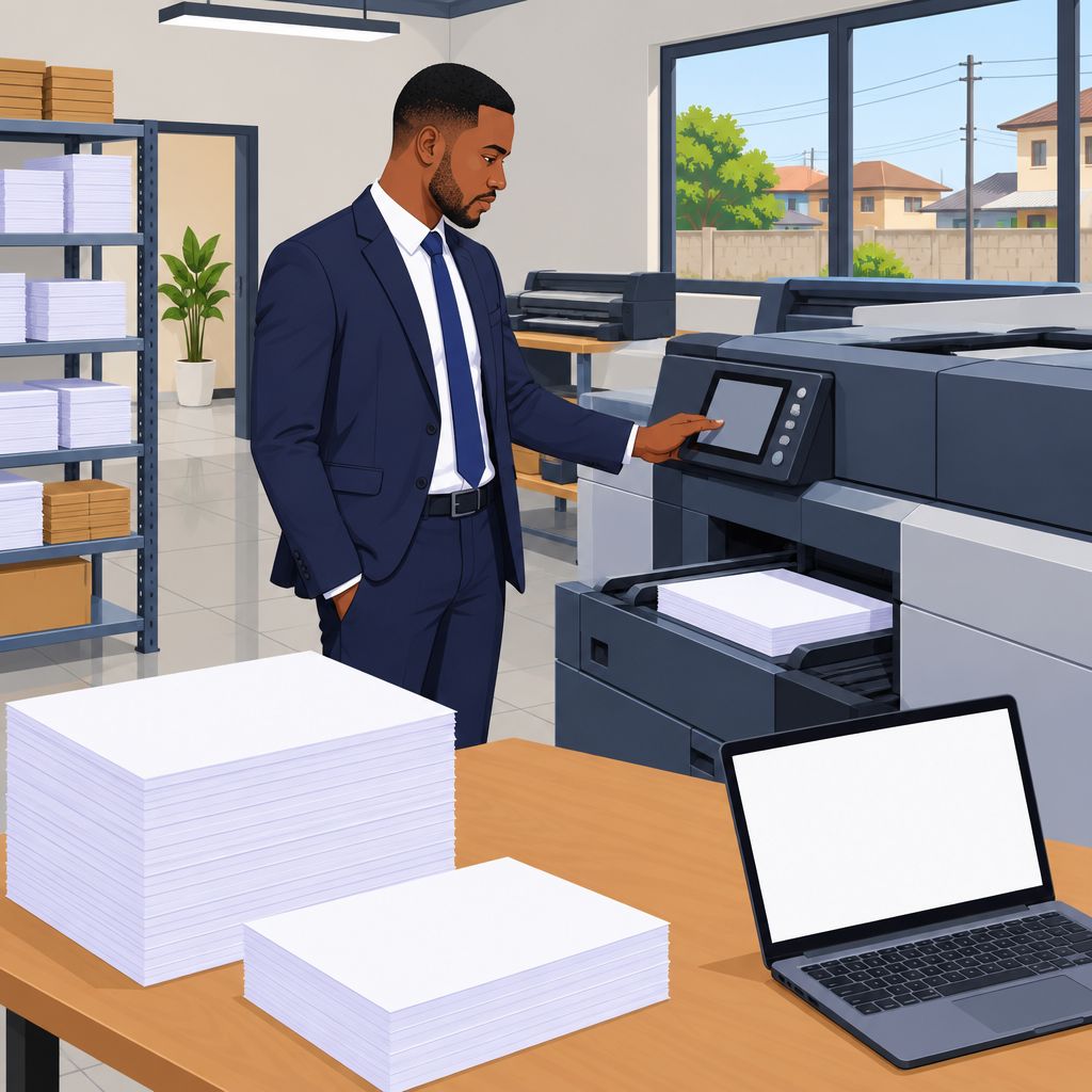 Red Box Technologies Printing Services in Ikotun, Lagos, Nigeria