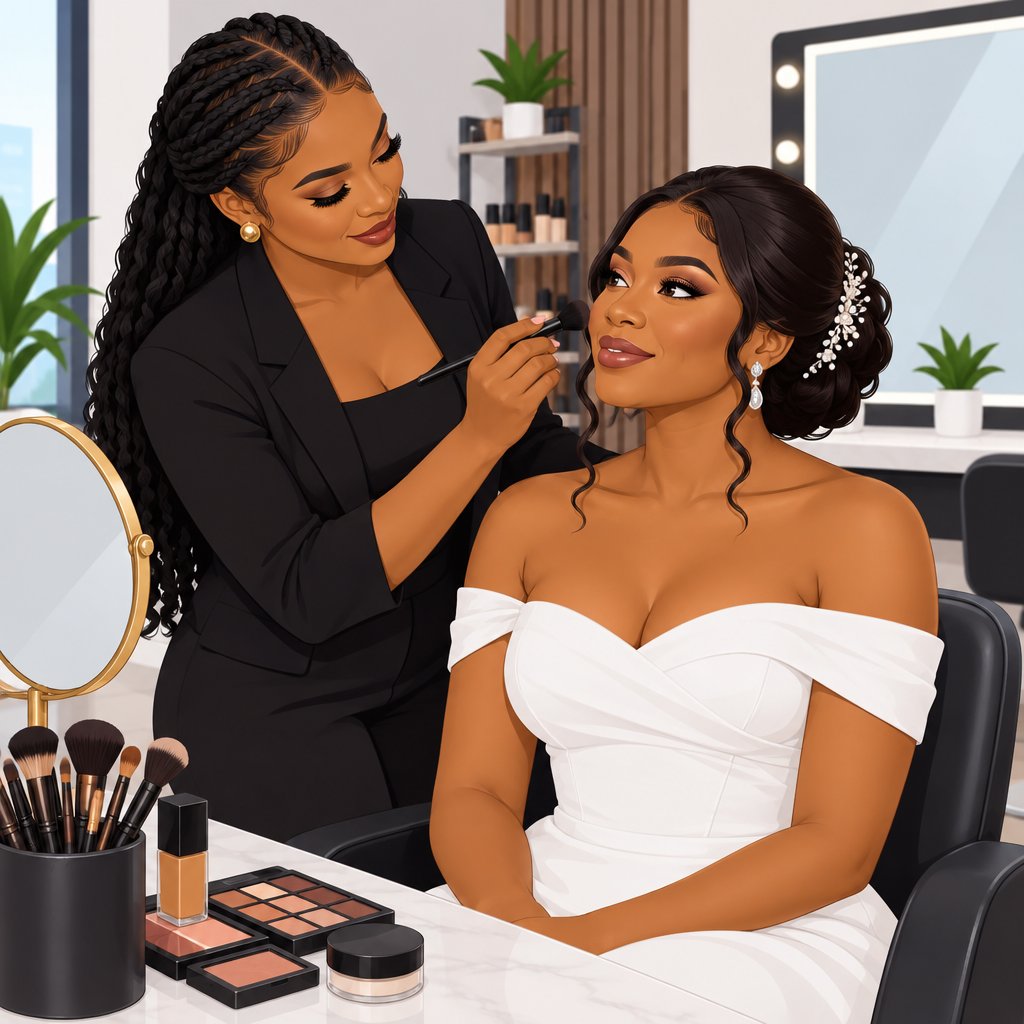 Roy Glitz Bridal Makeup Artist Services in Ibadan, Oyo State