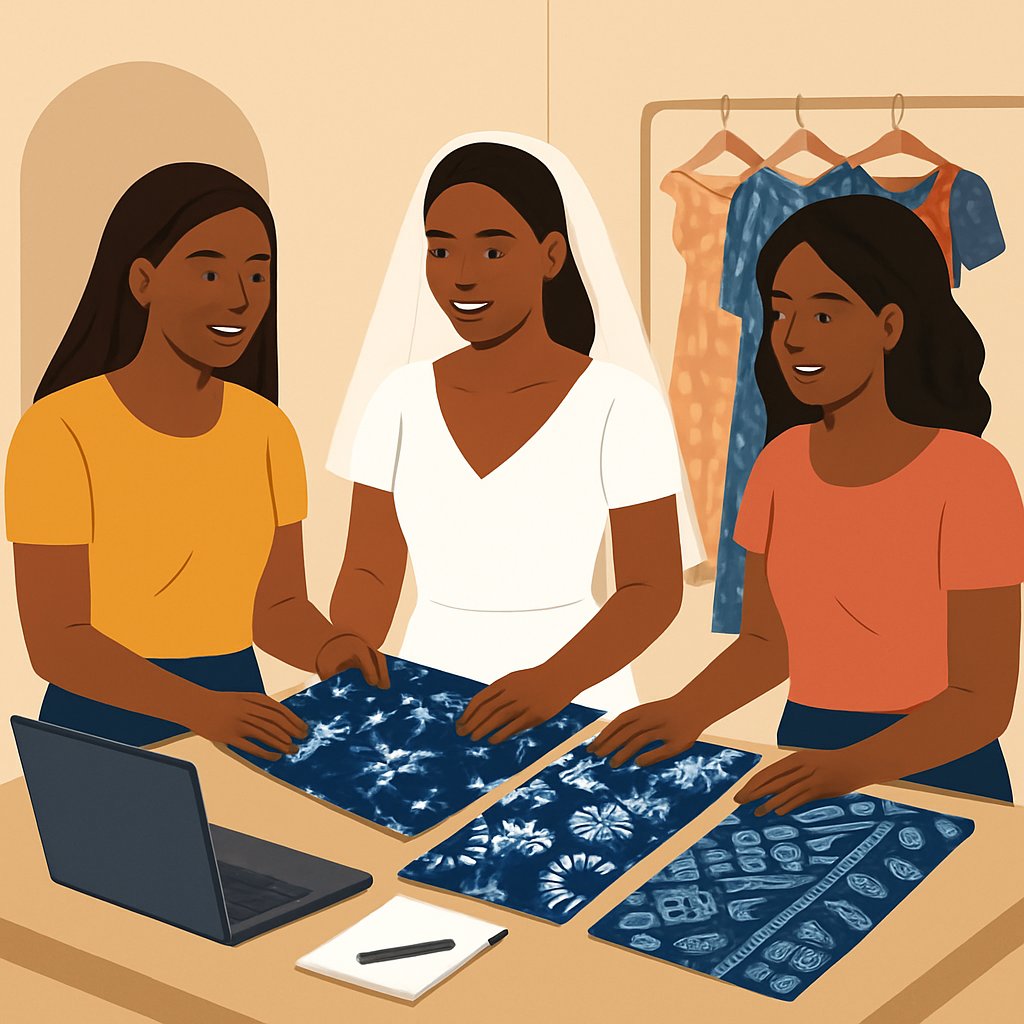 Roy Jay Home of African Fashion and Adire Ibadan Bridal Adire Boutique