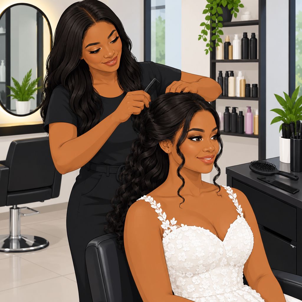 Rully Hair Dressing Salon in Gombe for Hair Care and Bridal Styling