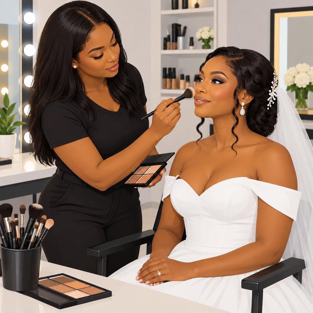 Ryam Makeover Bridal Makeup Studio Services in New Bodija, Ibadan