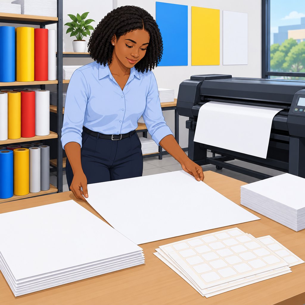 Sacaj Printing Services in Ikeja for Posters, Stickers and Documents