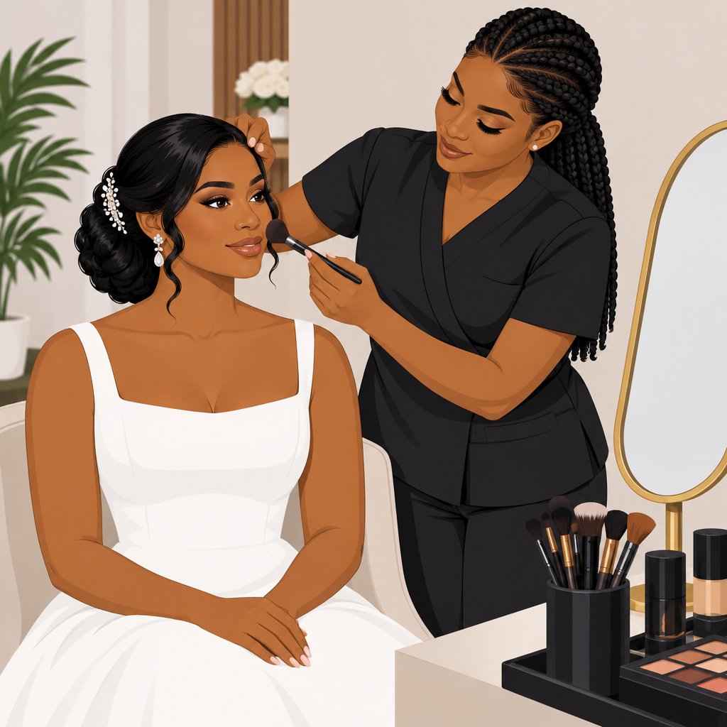 Sakinat Hairdressing and Make Up Jalingo Bridal Hair & Makeup