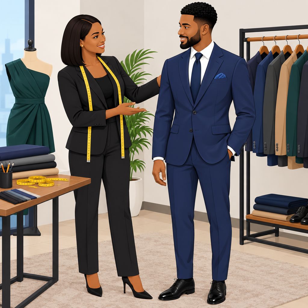 Sanvee Fashion Empire: Groom Suits and Fashion Designer in Benin City