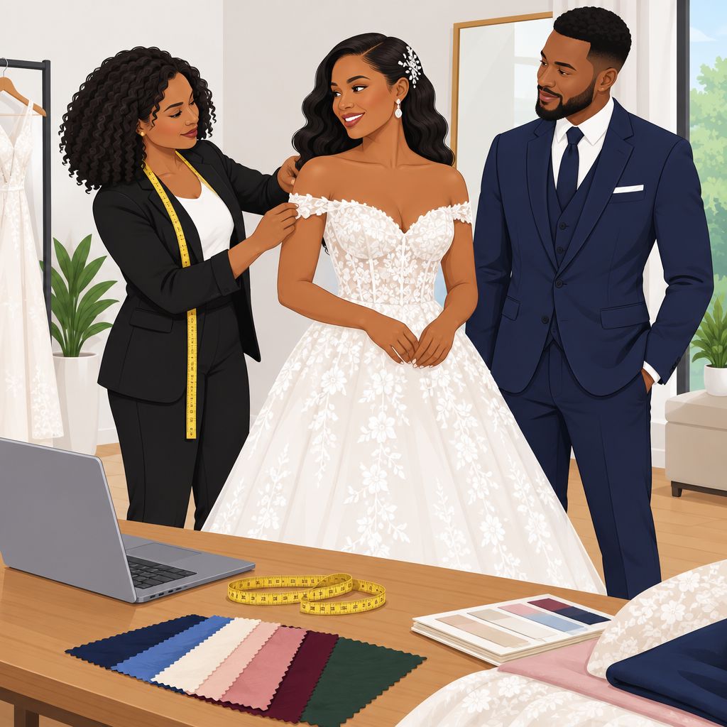 Saphel in Abule Egba, Lagos: Bespoke Bridalwear and Groom Suits