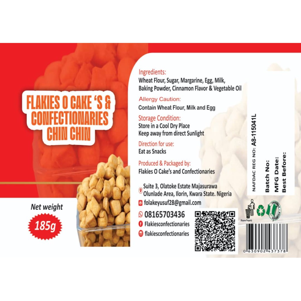 Flakies O Cake's and Confectionaries Amoyo, Ilorin Cakes & Delivery