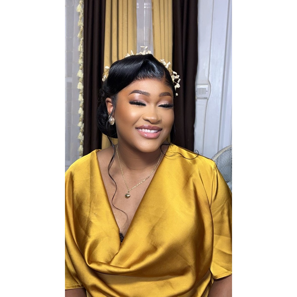 Glitera Glam Makeover Bridal Makeup Services in Owerri, Nigeria