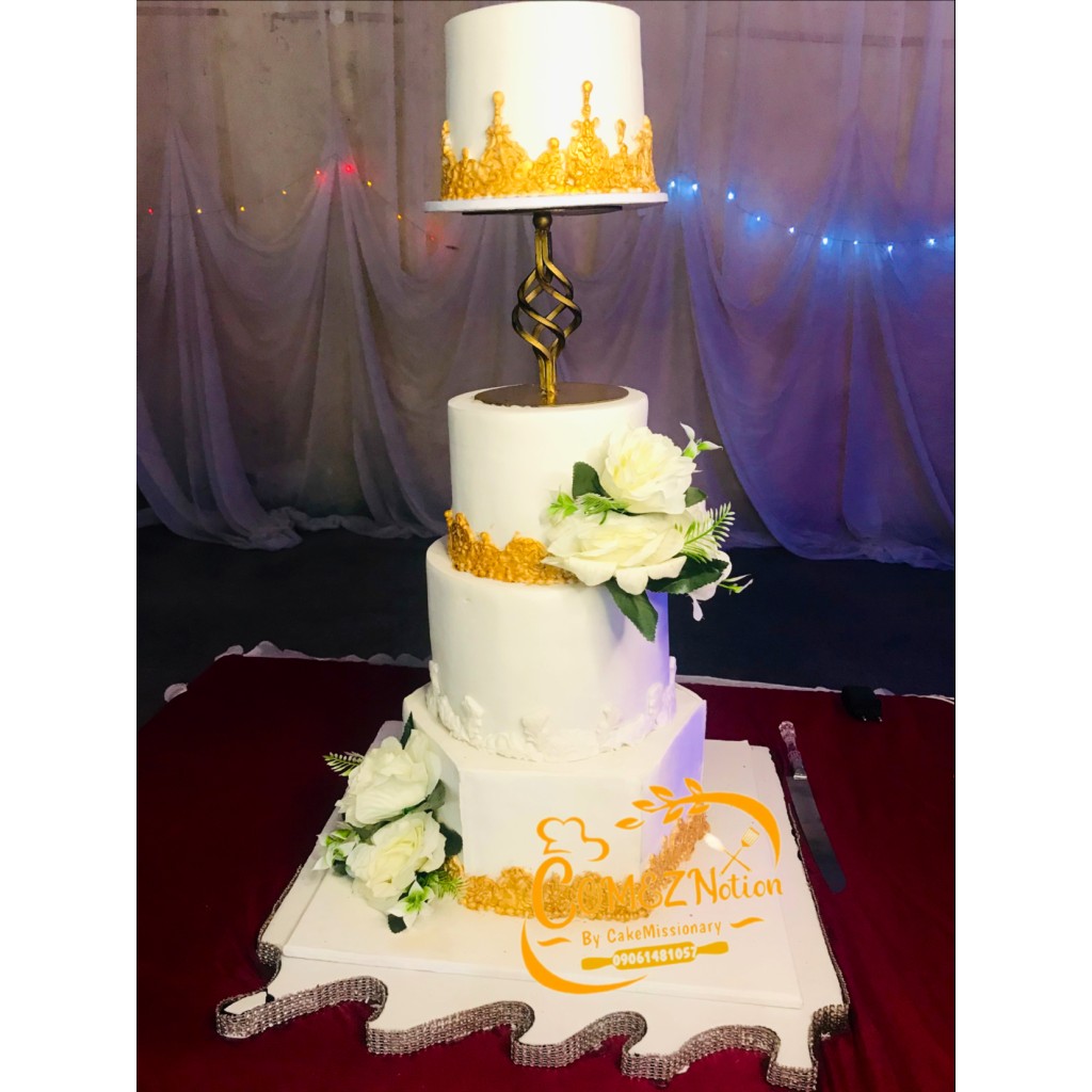 Comez Notion By Cake Missionary Makurdi Wedding and Bespoke Cakes
