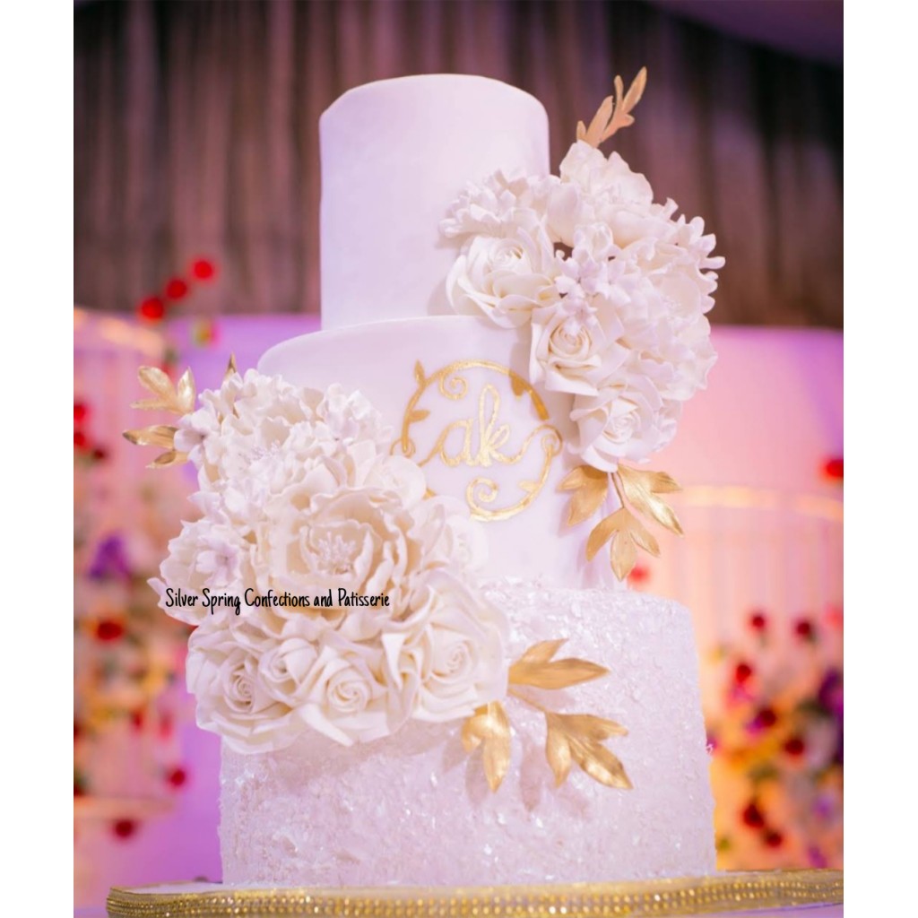 Silver Spring Confections and Patisserie Osogbo Wedding Cakes