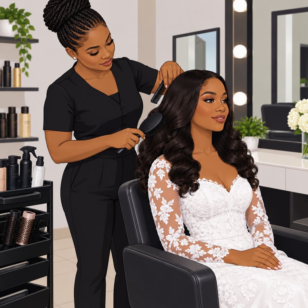 Sindy's Touch Bridal Hair Styling Services in Big Qua Town, Calabar