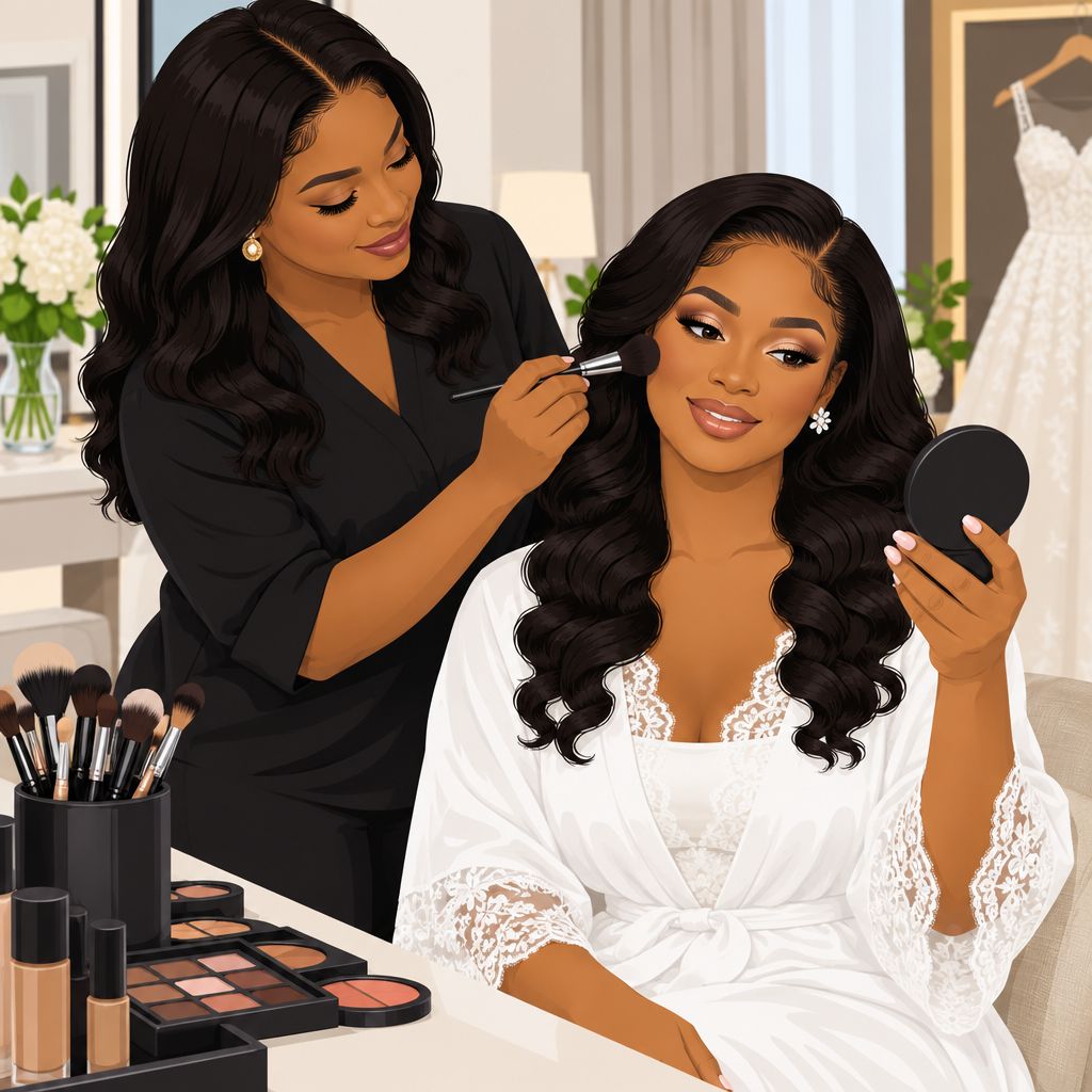Smart Bee Makeover Bridal Makeup Artist in Ibadan for Weddings