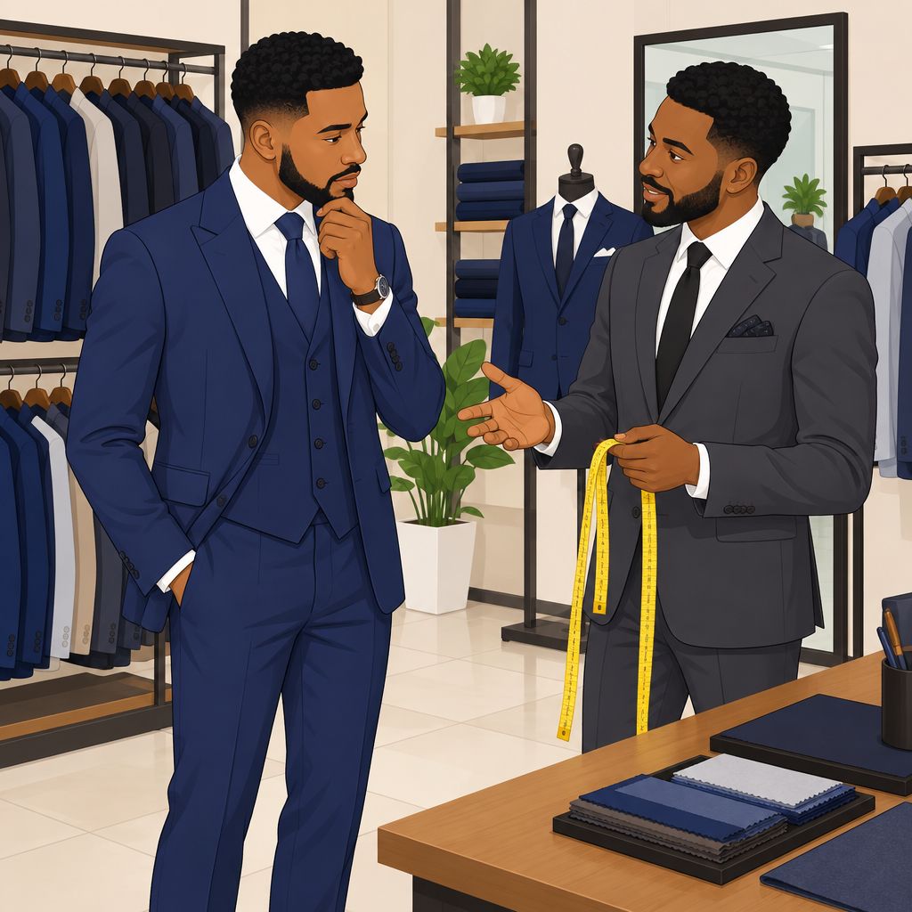 SMK Attire in Minna for Groom Suits and Formal Attire Shopping