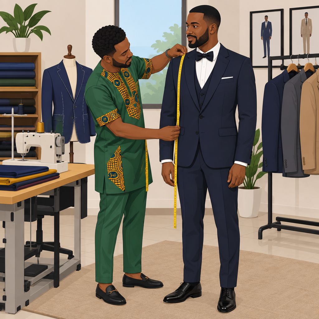Songuy Clothing Design in Kawo, Kaduna for Groom Suit Design