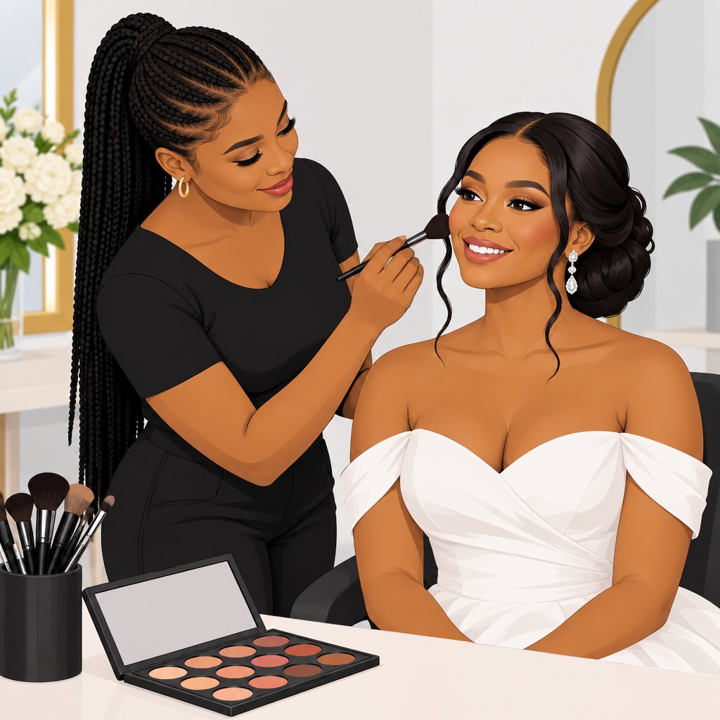 Souzi Make Up Hair Bridal Makeup Studio in Lekki Phase 1, Lagos
