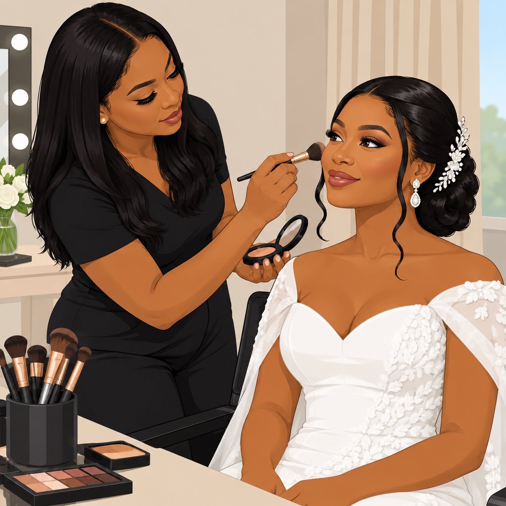 Teefah Beauty Glam Bridal Makeup Services in Ogbomoso, Oyo, Nigeria