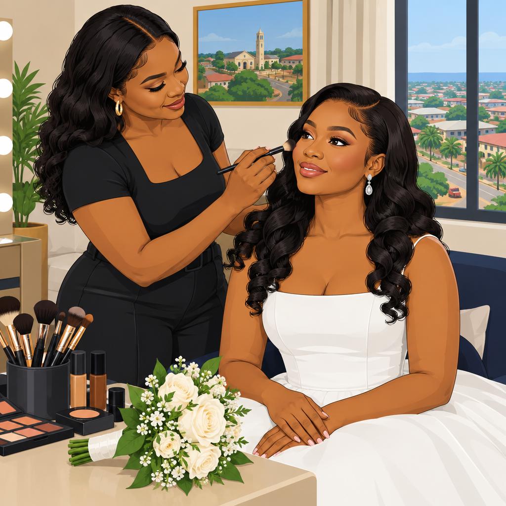 Teemahs Touch Bridal Makeup Services for Weddings in Ilaro, Ogun State