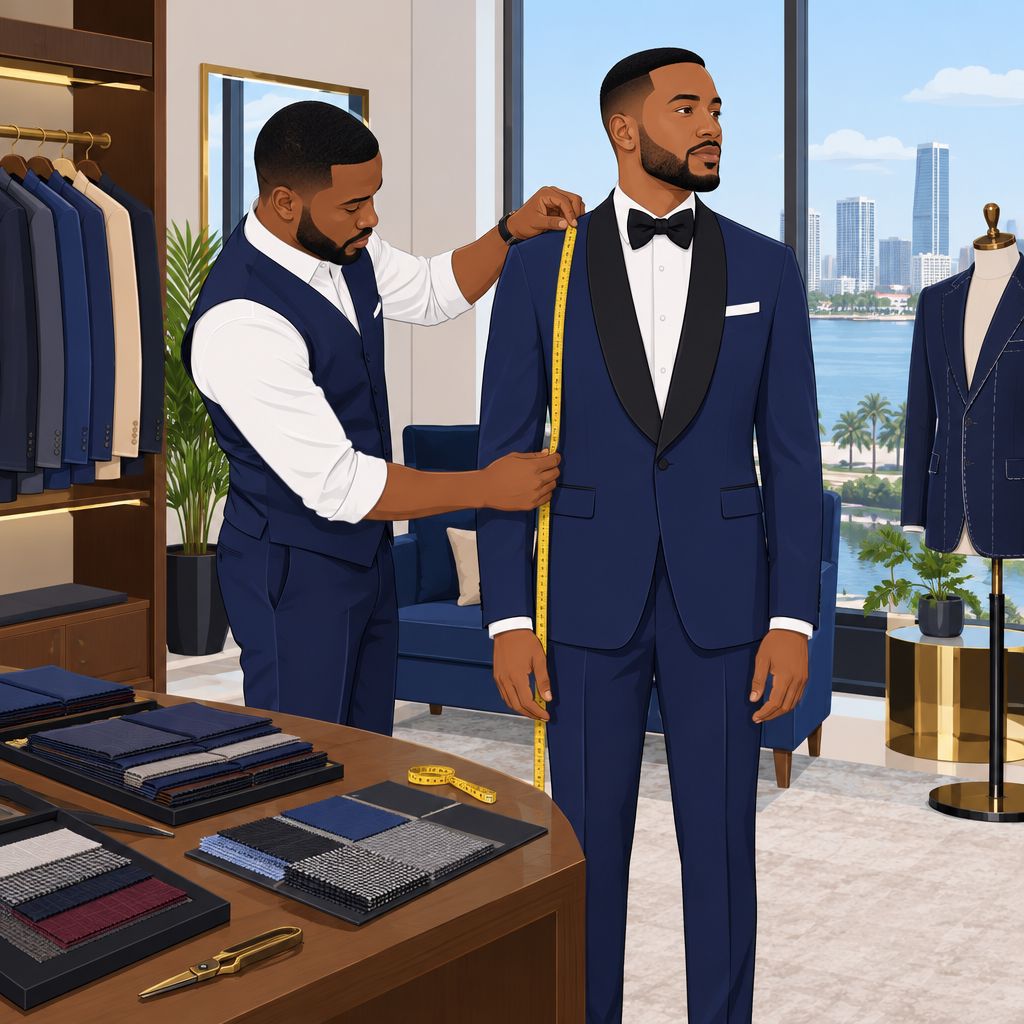 Tersoo Atelier Victoria Island Lagos Custom Groom Suit Tailoring