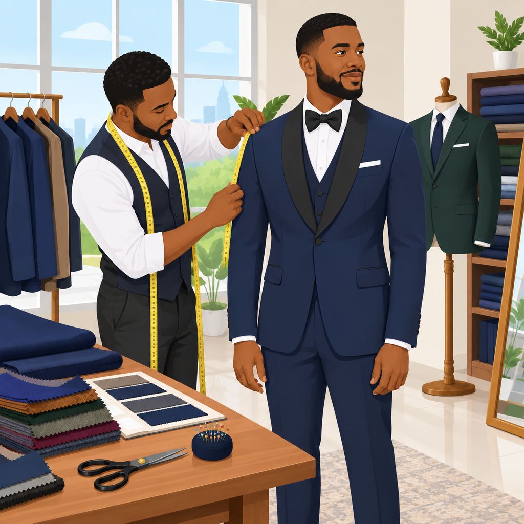 TFK Clothing 1 Bespoke Men's Wear and Groom Suits in Awoyaya