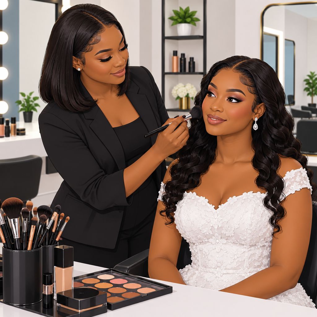 Tianah Glam Bridal Makeup Services for Weddings in Abeokuta, Ogun