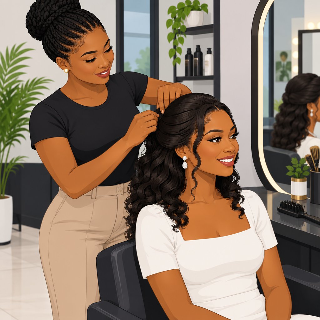 Tingyang's Beauty Hairtech Jalingo Bridal Hairstyling Services