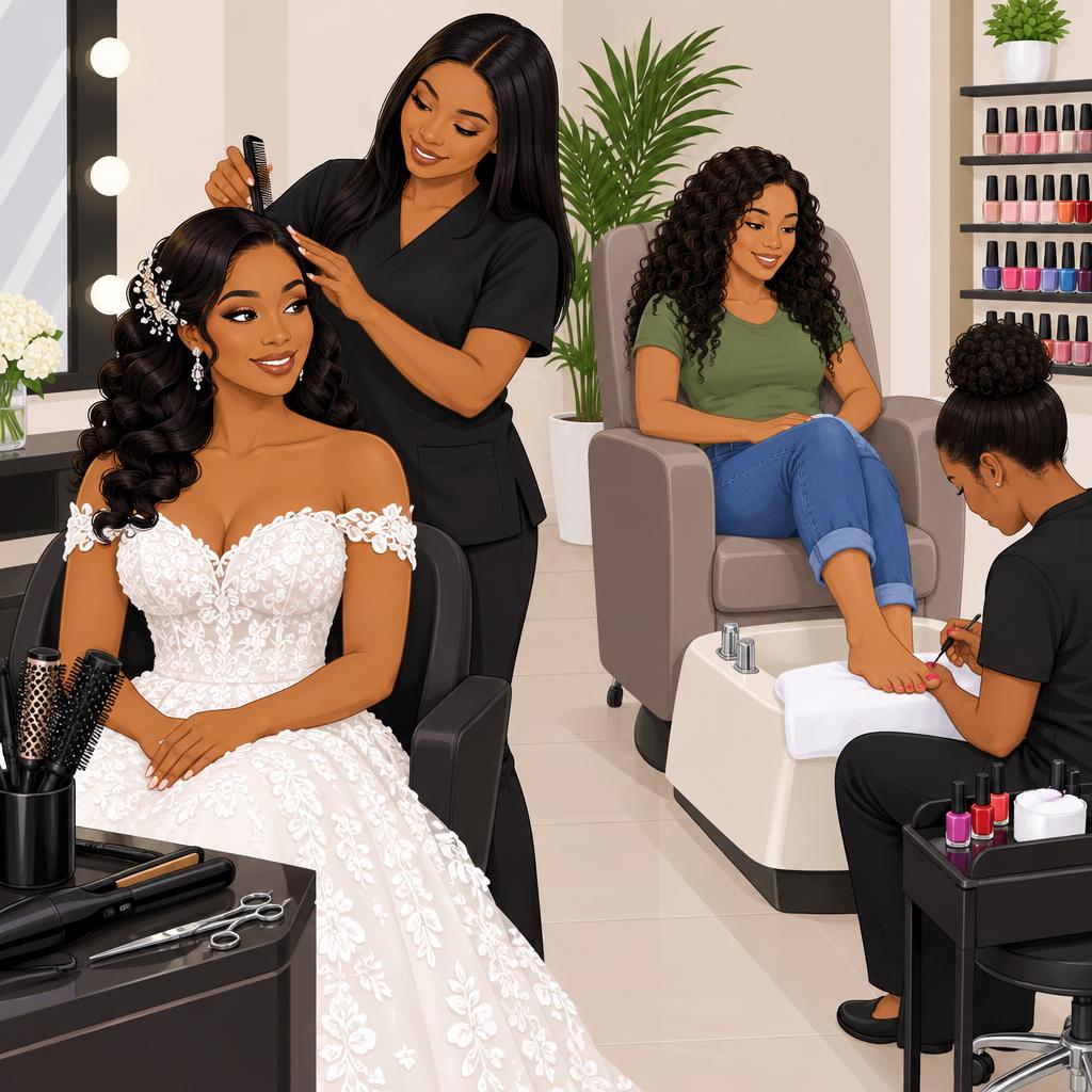 Uwaomz Beauty Salon in Owerri: Hair Styling, Haircuts and Pedicures