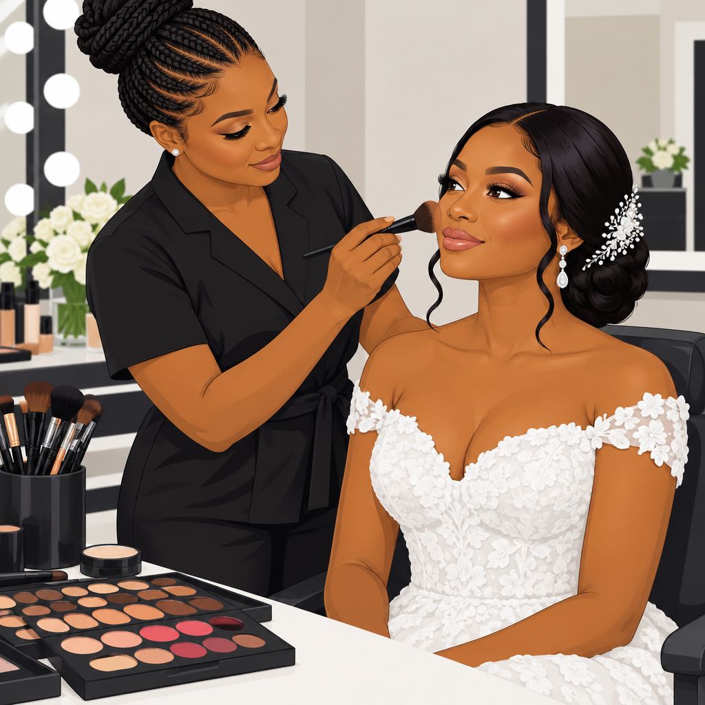 Valporshh Luxury Hair and Makeup Studio - Bukuru Bridal Makeup
