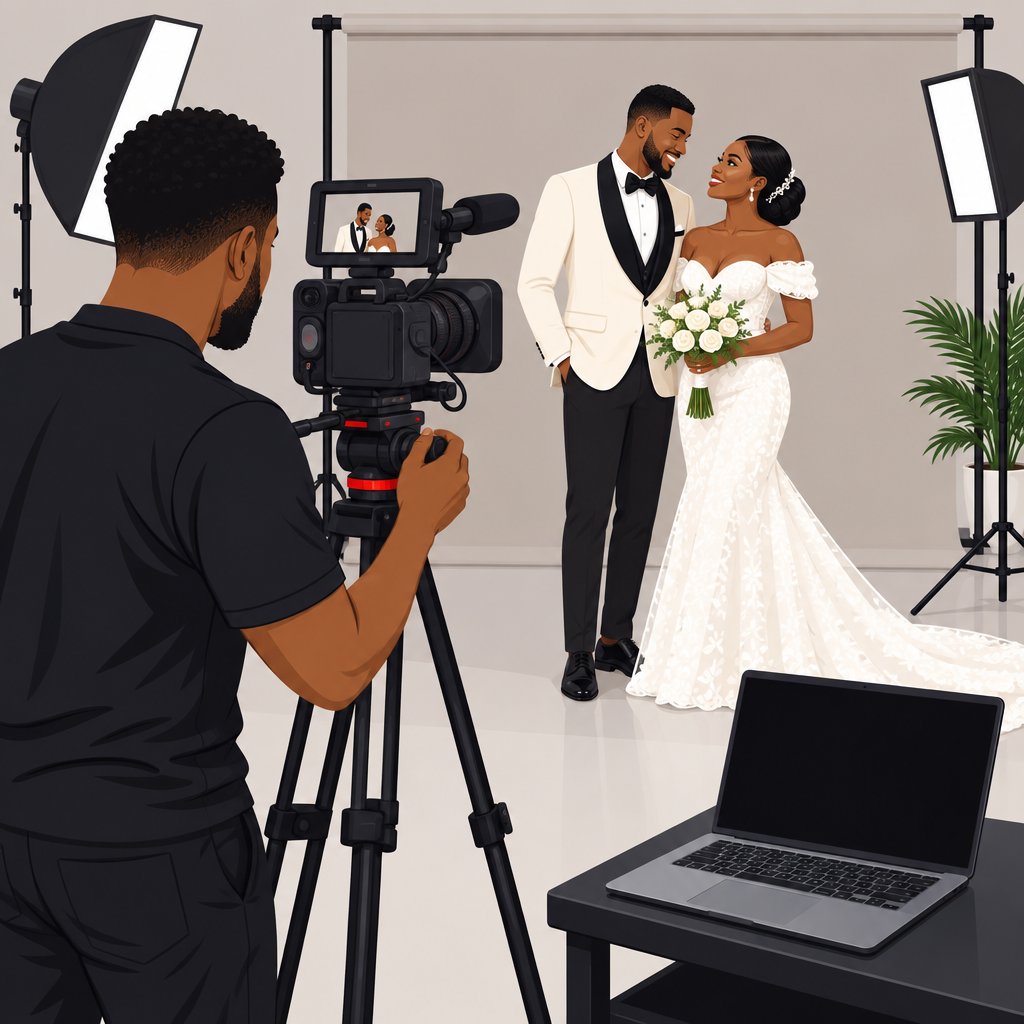 Vos Global Media Studio Space for Wedding Videography in Benin City