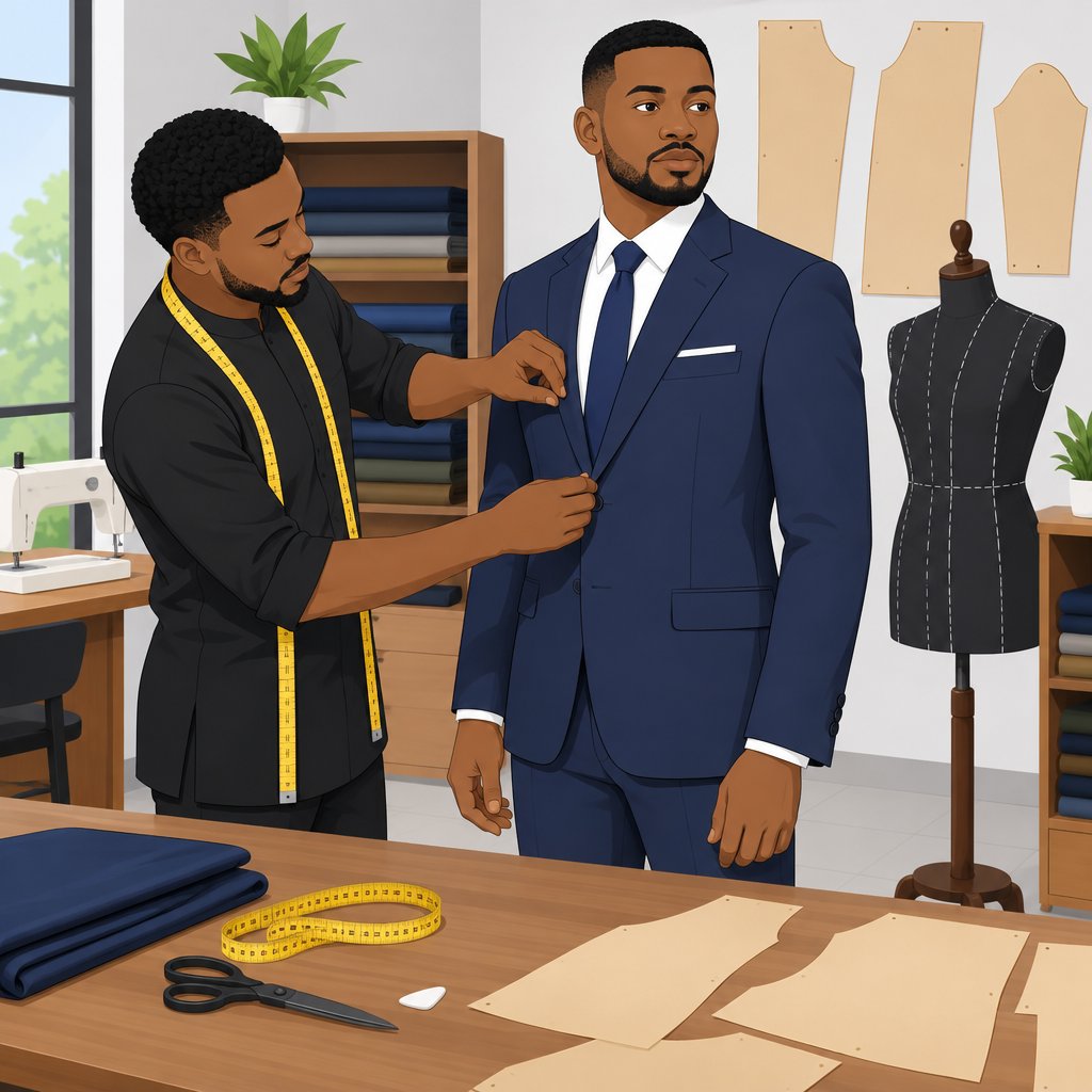 Xtra By Lucia Custom Groom Suit Tailoring Services in Port Harcourt