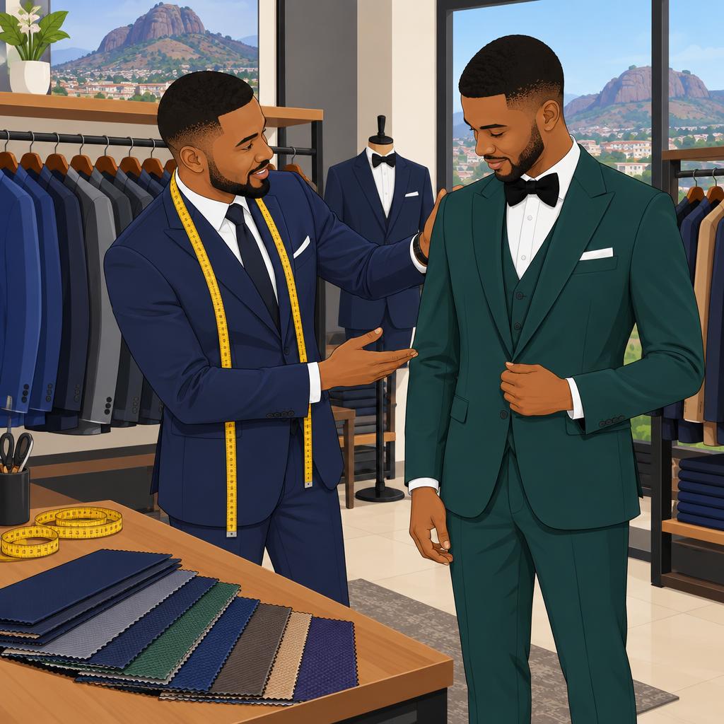 Yemi's Fashion Empire Groom Suits and Men's Formalwear in Jos