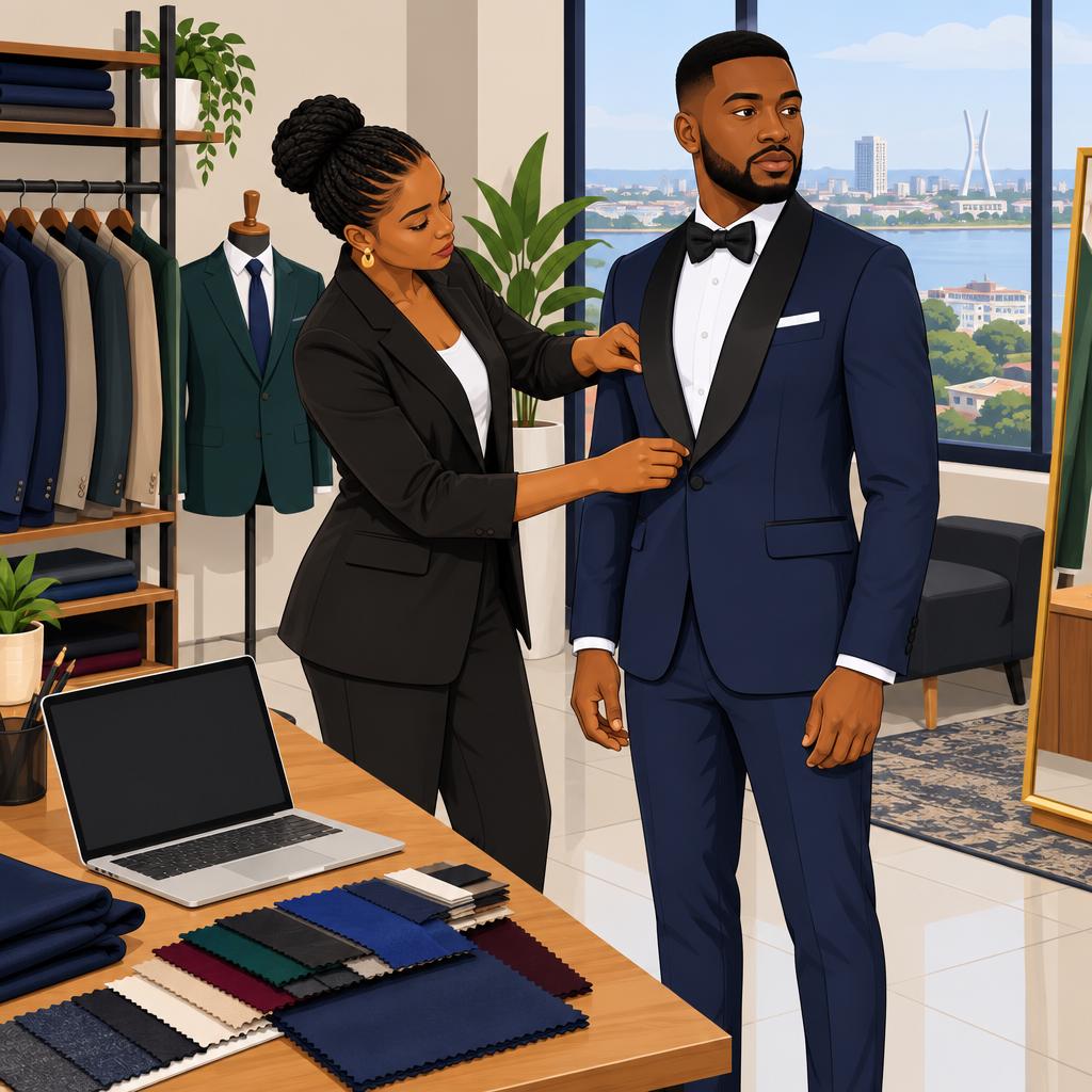 Zibah Fashion House: Groom Suits and Tailored Formalwear in Uyo