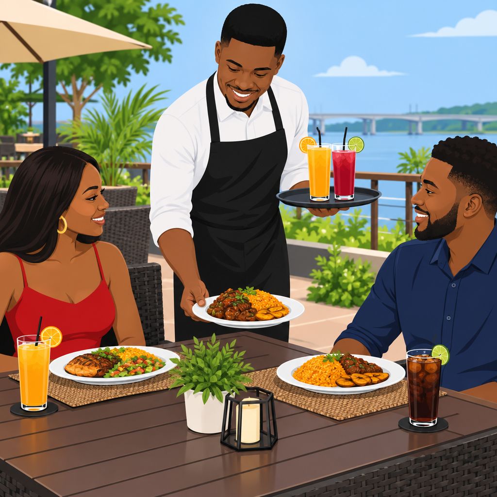 Calabar Restaurant and Bar in Kuje for Meals, Drinks Catering