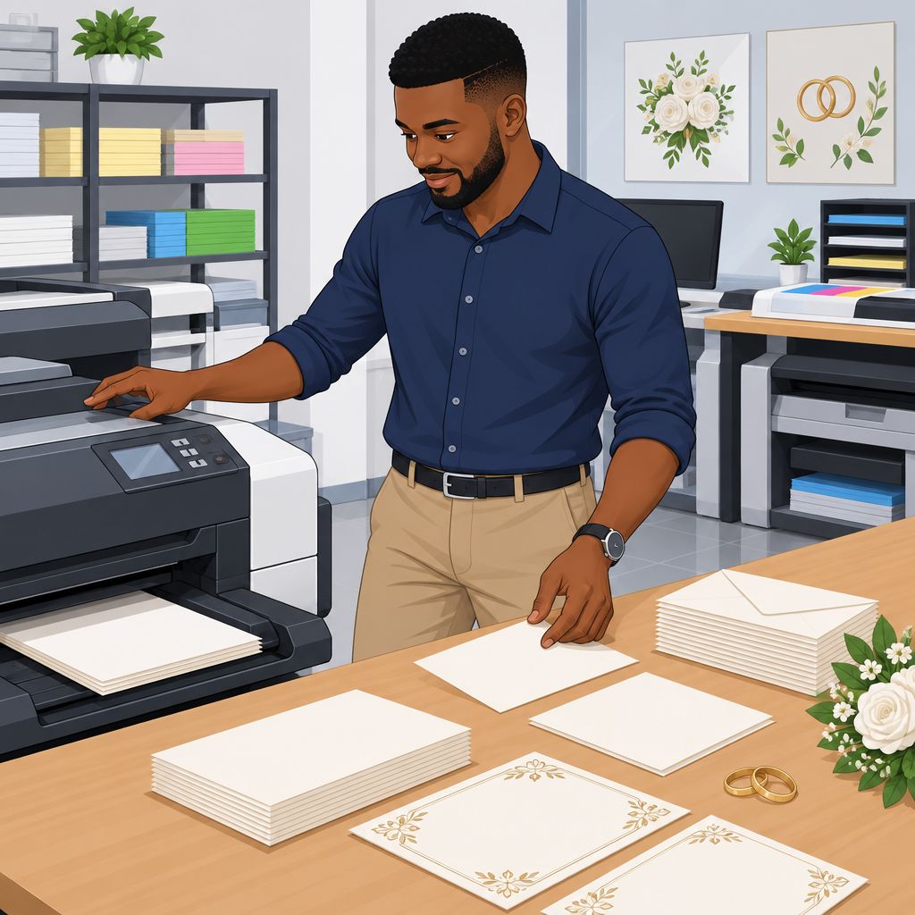 Clic Group Printing Services in Lekki for Wedding Invitations
