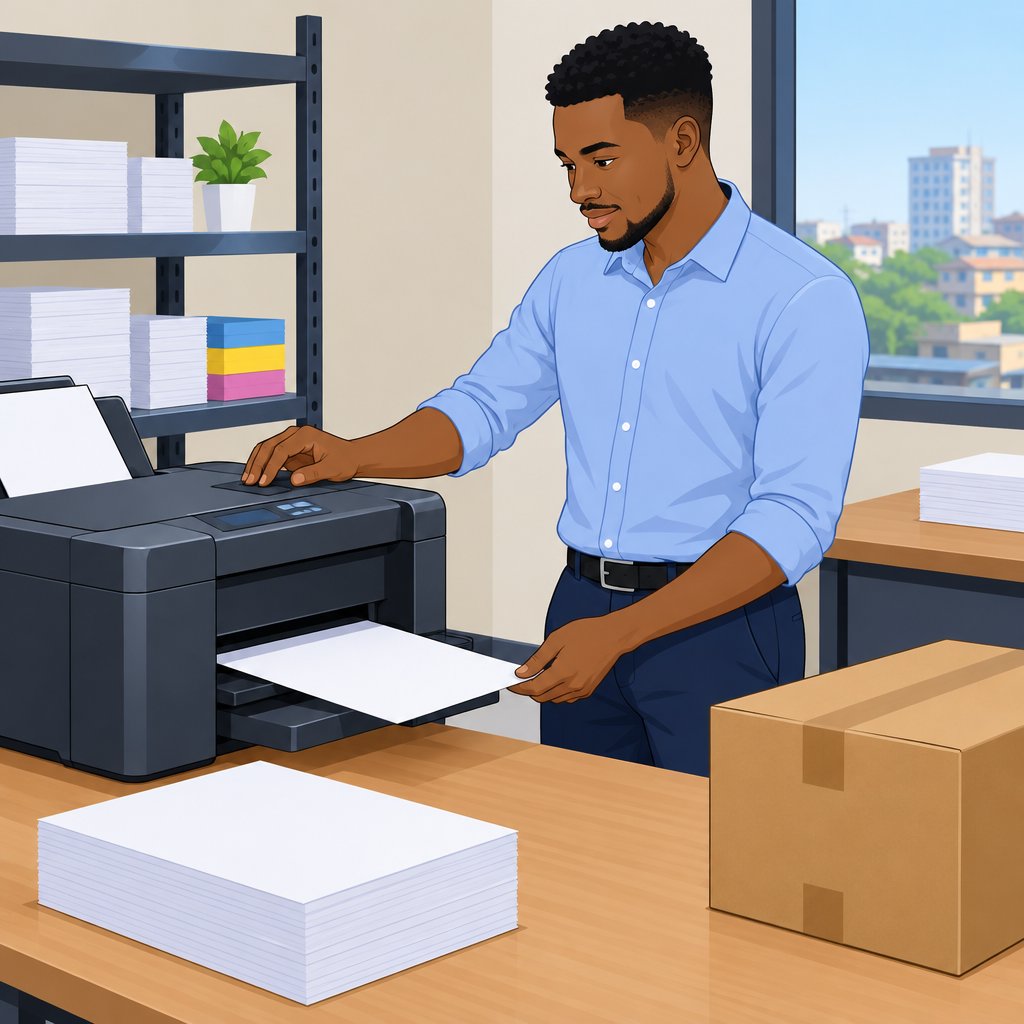 Emacon Print in Gbagada, Lagos: Printing Solutions and Delivery