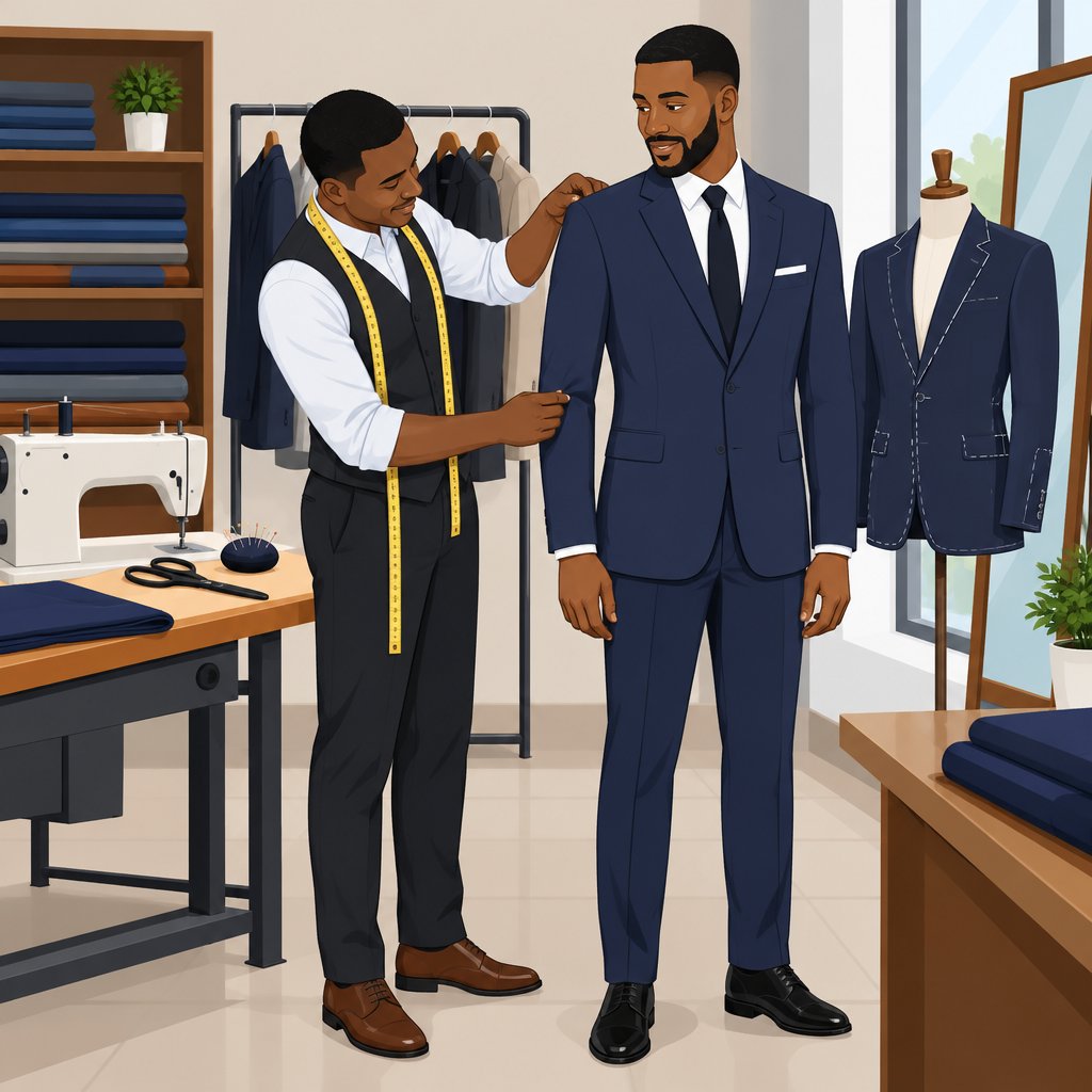 FFB Designs in Ota: Groom Suits and Custom Clothing Design Services