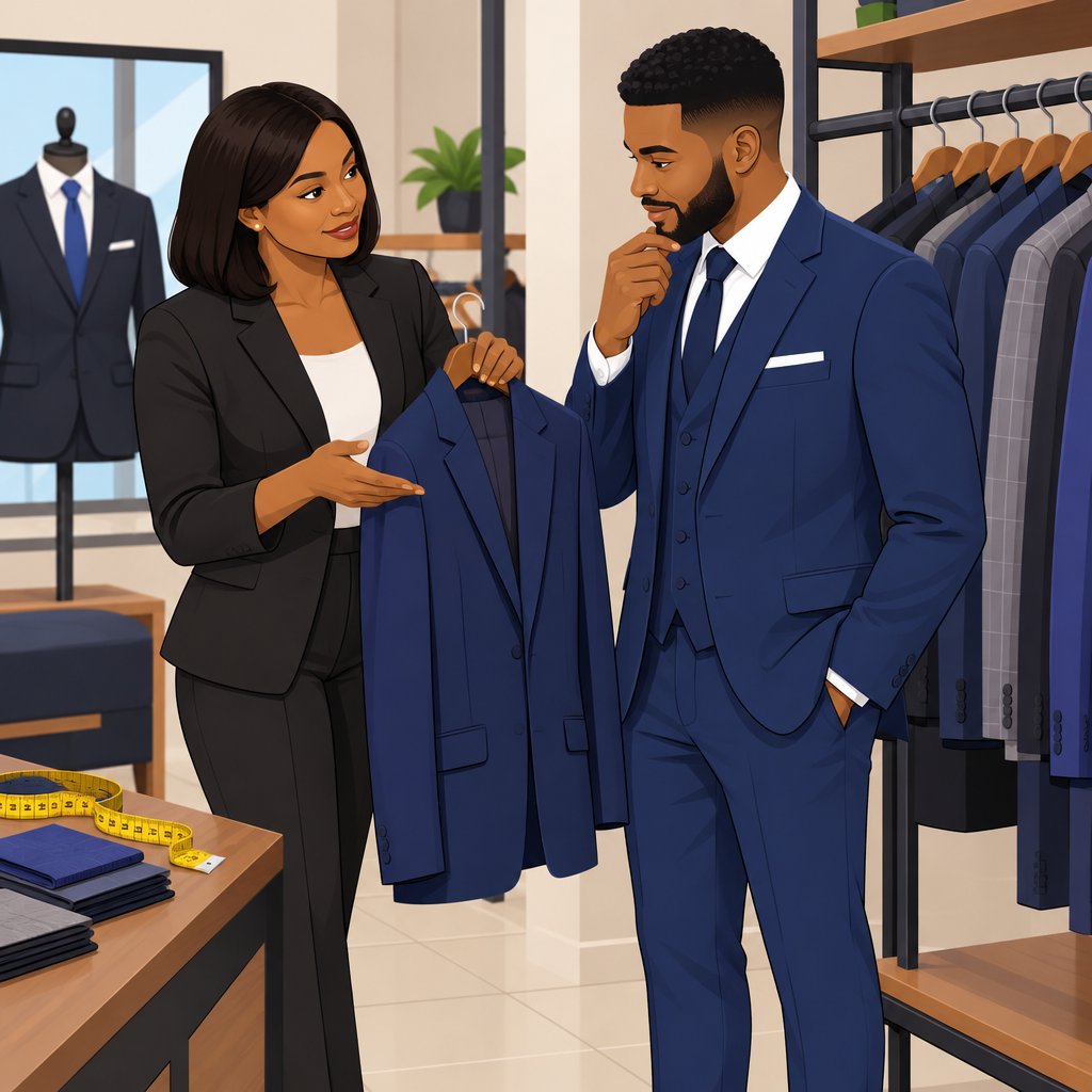 Khayrah Fashion Hub in Oyo: Groom Suits and Fashion Services