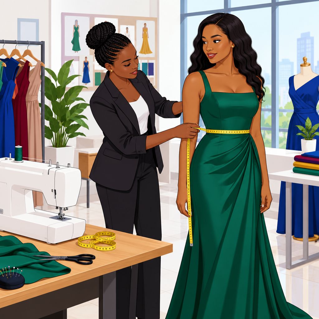Muslimah Made Ibadan Custom Gowns, Hijabs and Dressmaking Services