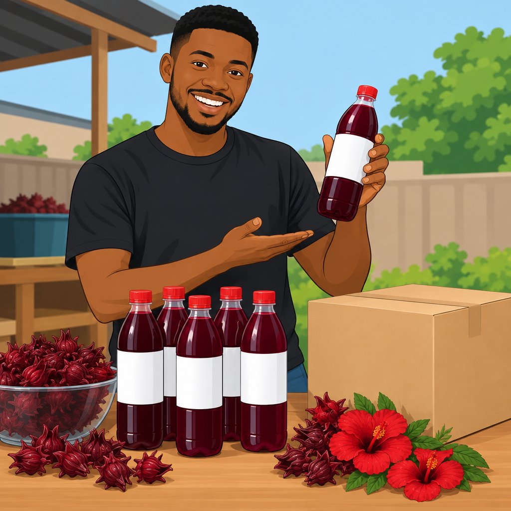 Red Bubble Naturals in Surulere, Lagos | Hibiscus Zobo Drinks