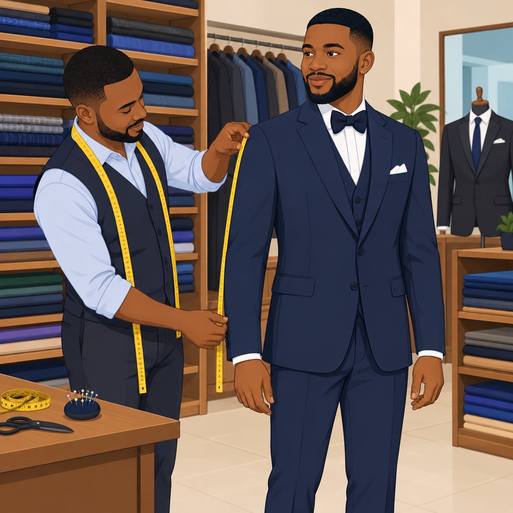 TailoredbyJay Clothing Enugu Groom Suits and Tailoring Services