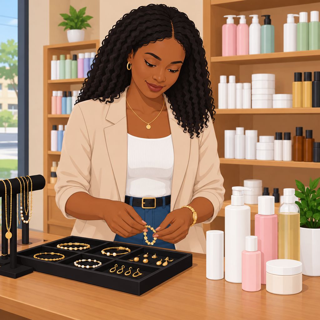Titiz Redefining Beauty Jewelry and Beauty Shop in Ajegunle, Lagos